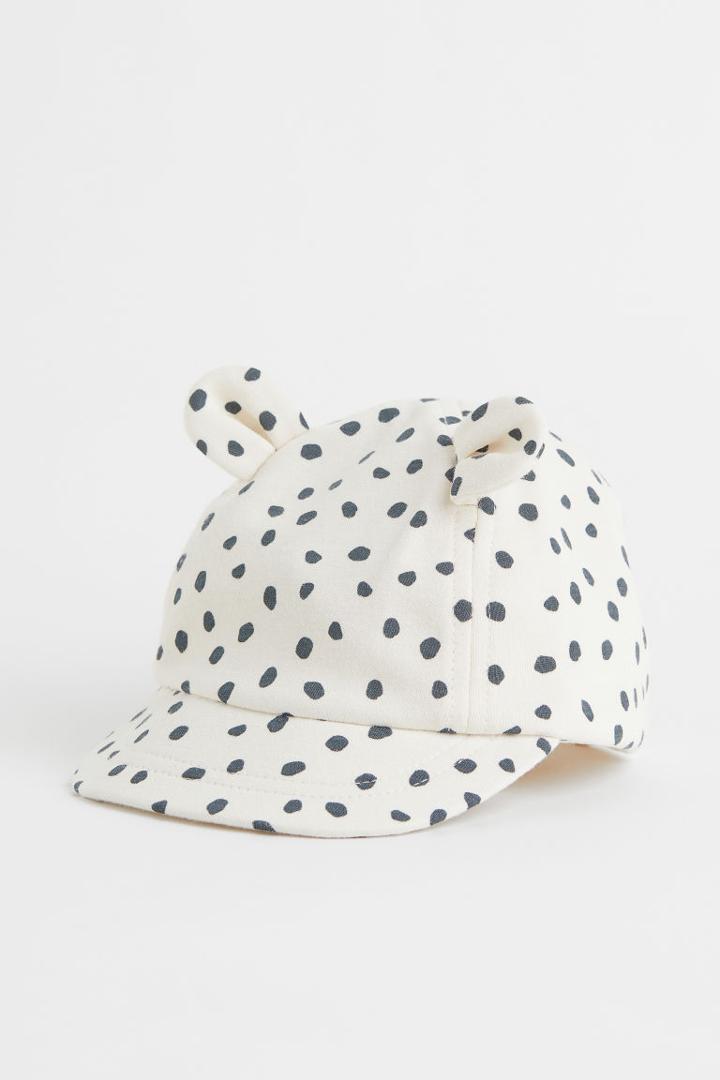 H & M - Cotton Cap - White