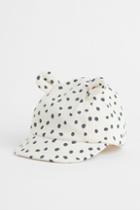 H & M - Cotton Cap - White