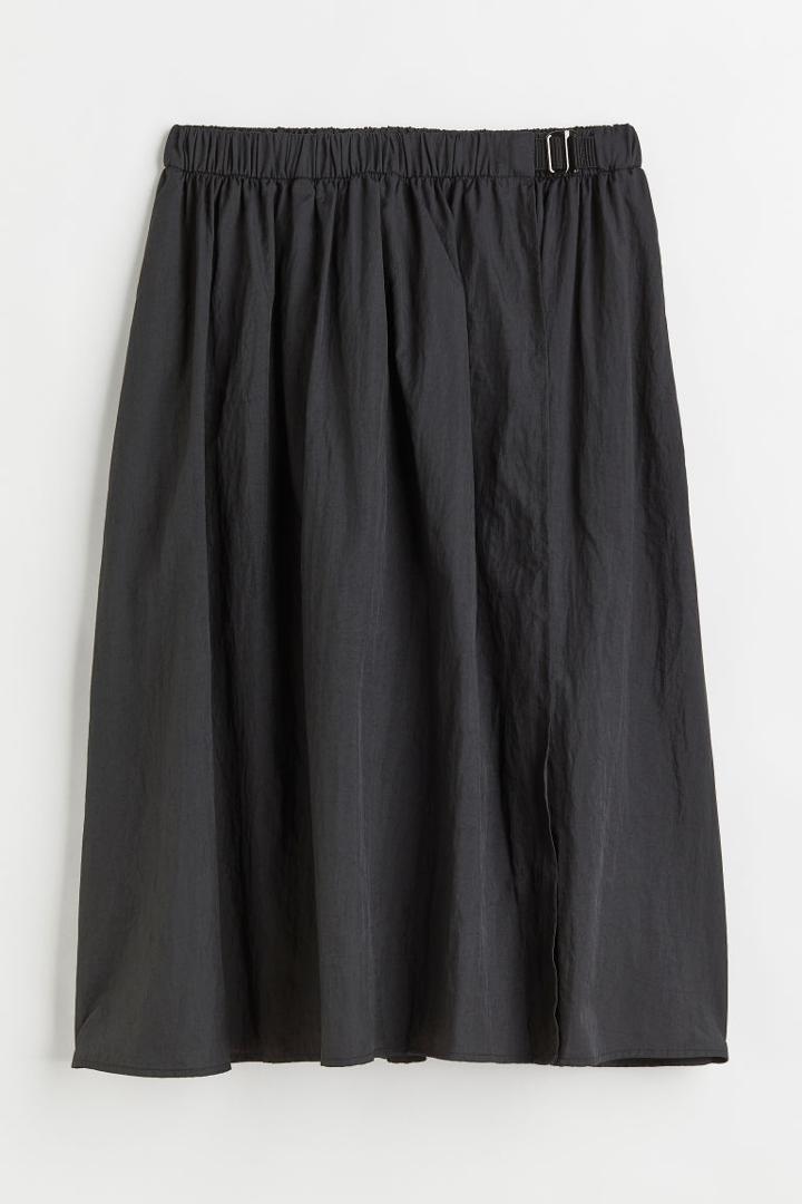 H & M - Sports Wrap Skirt - Black