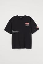 H & M - Relaxed Fit T-shirt - Black