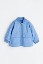 H & M - Quilted Jacket - Blue
