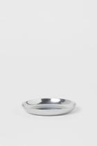 H & M - Mini Metal Dish - Silver