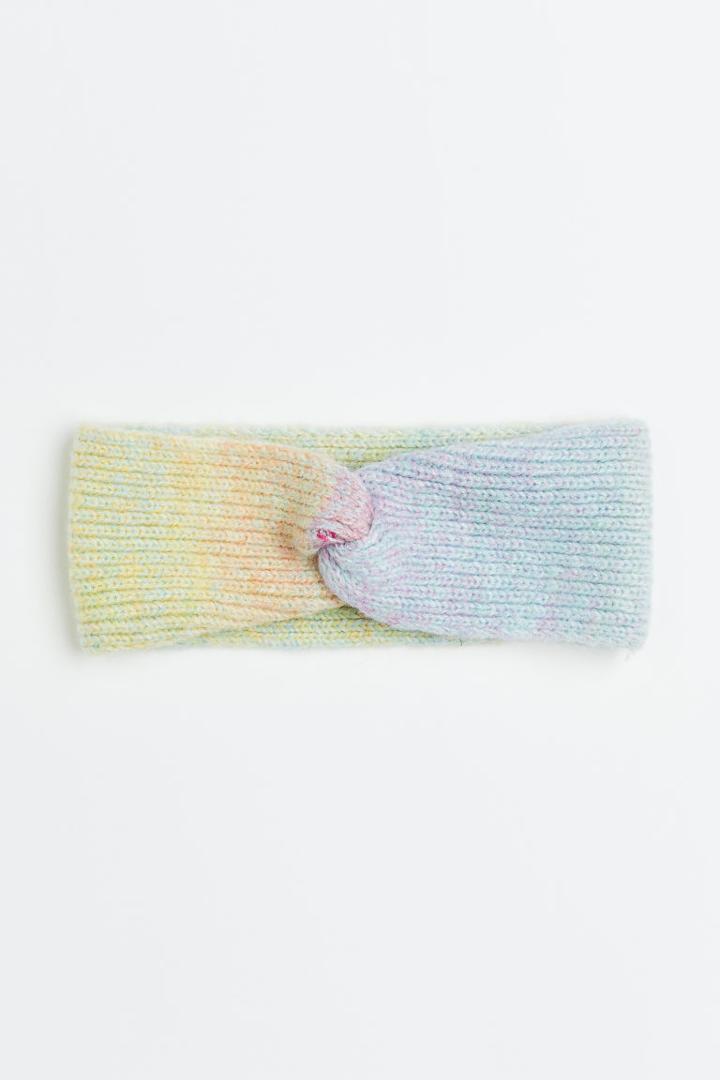 H & M - Knit Headband - Purple