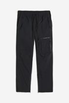 H & M - Regular Fit Nylon Cargo Pants - Black