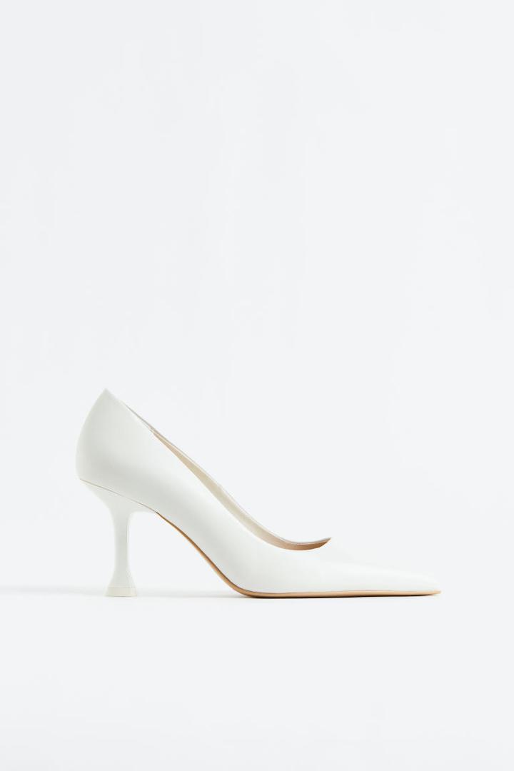 H & M - Pumps - White