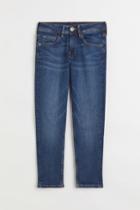 H & M - Relaxed Tapered Fit Jeans - Blue