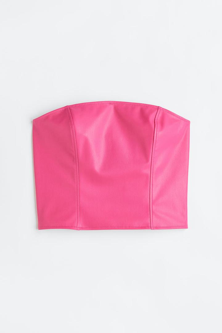H & M - Bandeau Top - Pink