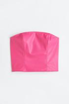 H & M - Bandeau Top - Pink