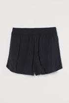 H & M - Pull-on Shorts - Black