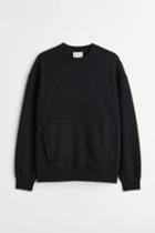 H & M - Warm Sports Sweatshirt - Black