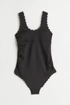 H & M - Mama Padded-cup Swimsuit - Black