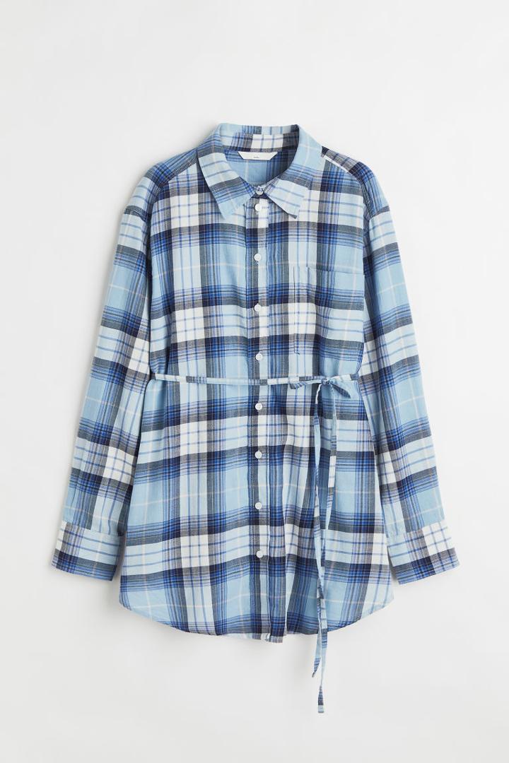 H & M - Mama Cotton Shirt - Blue