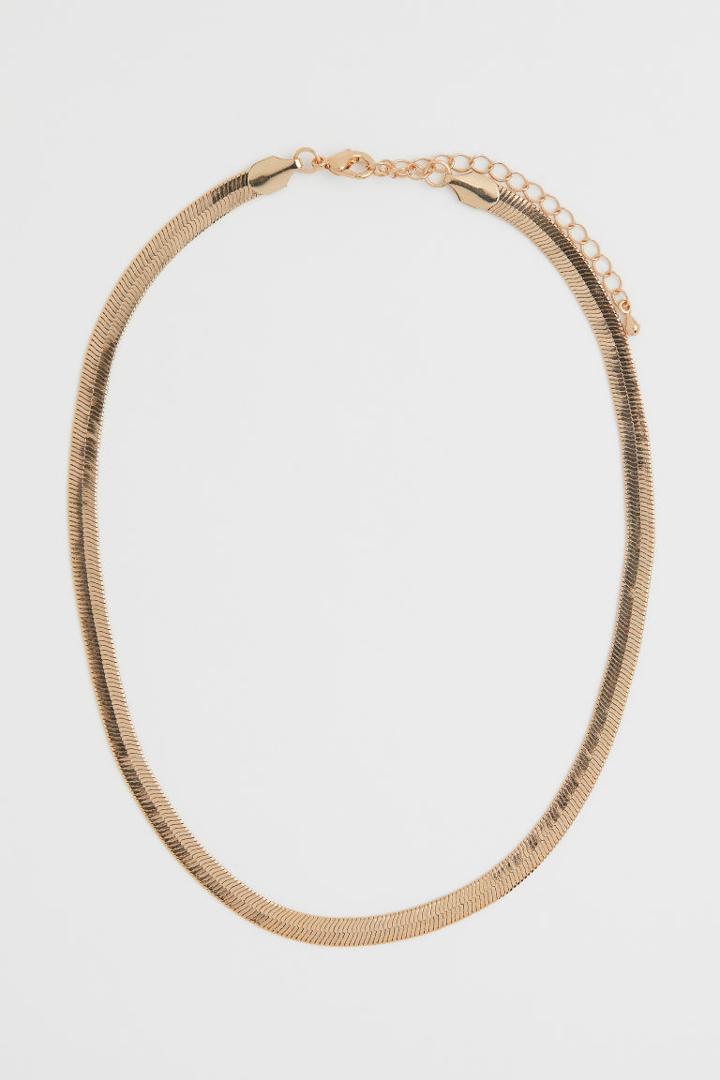 H & M - Necklace - Gold