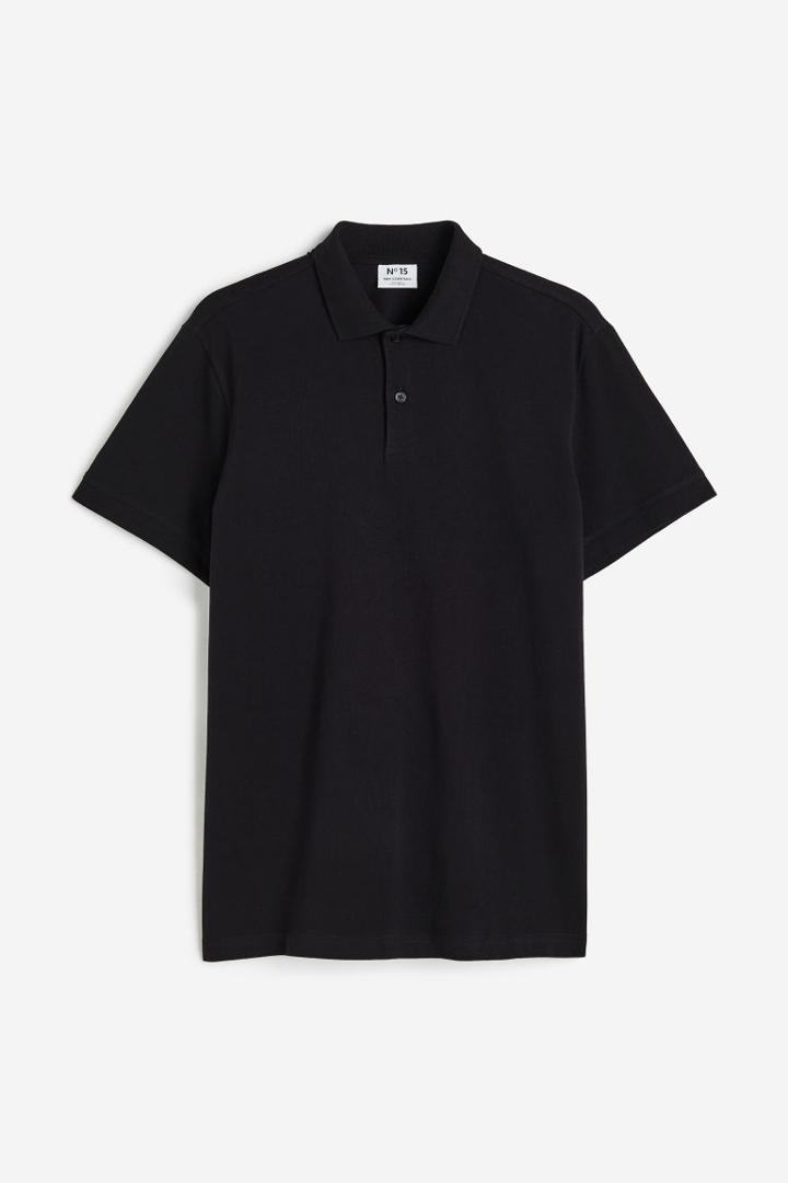 H & M - Essentials No 15: The Polo Shirt - Black