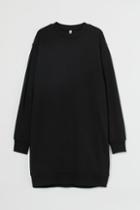 H & M - Sweatshirt Dress - Black