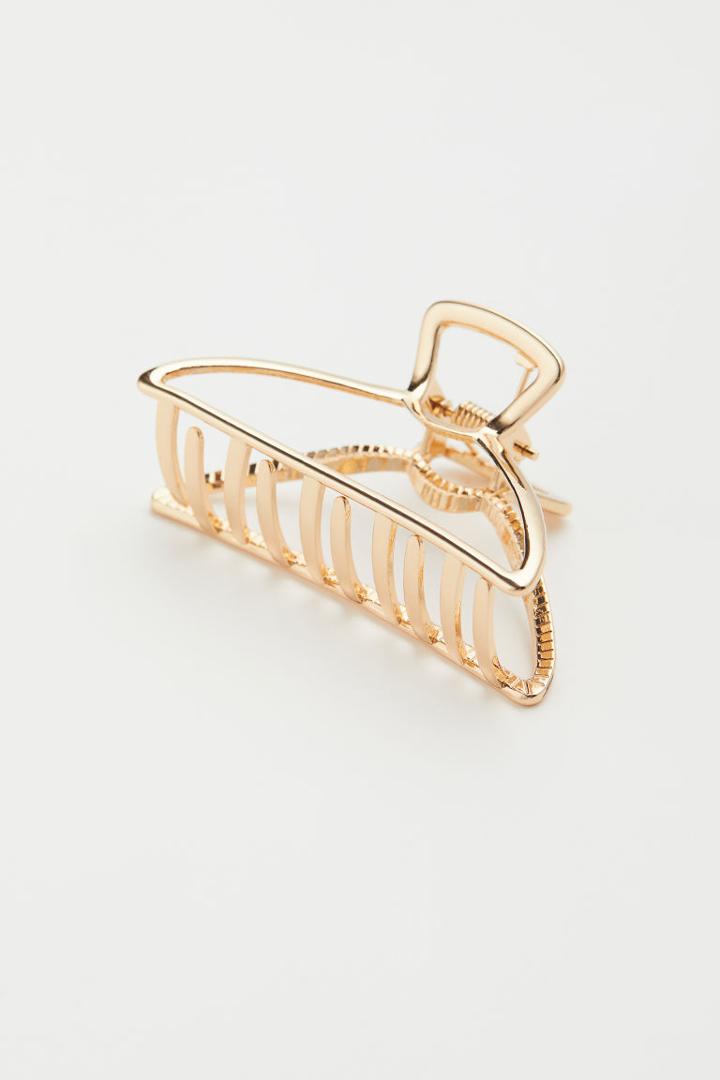 H & M - Metal Hair Claw - Gold