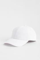 H & M - Cotton Twill Cap - White