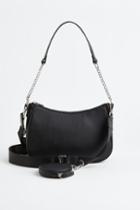 H & M - Shoulder Bag With Pouch - Black