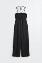 H & M - Drawstring Jumpsuit - Black