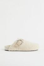 H & M - Felt Shoes - White