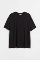 H & M - H & M+ Ribbed T-shirt - Black