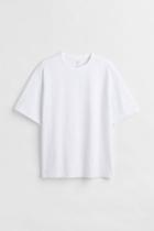 H & M - Coolmax Relaxed Fit T-shirt - White