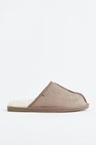 H & M - Pile-lined Slippers - Beige