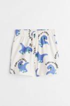 H & M - Jersey Shorts - White