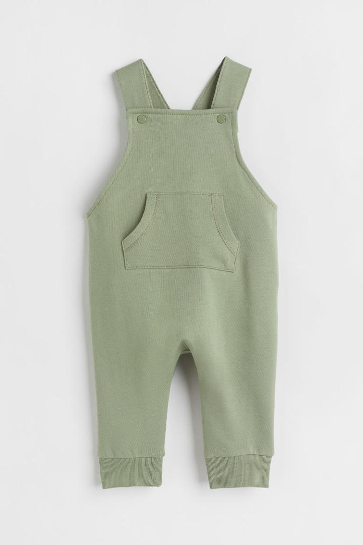 H & M - Cotton Overalls - Green