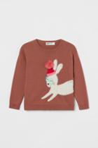 H & M - Holiday Sweater - Orange