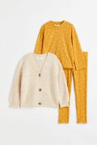 H & M - 3-piece Set - Yellow
