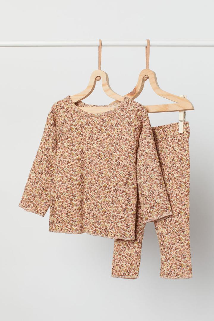 H & M - 2-piece Set - Beige