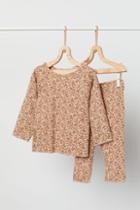 H & M - 2-piece Set - Beige