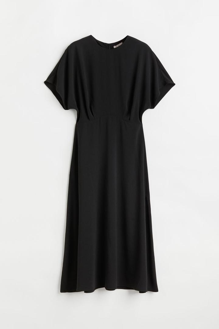 H & M - Calf-length Dress - Black