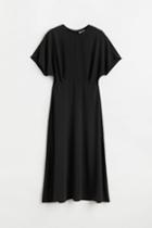 H & M - Calf-length Dress - Black