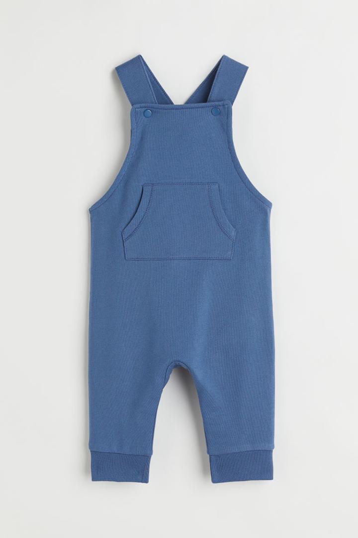 H & M - Cotton Overalls - Blue