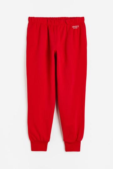 H & M - H & M+ Joggers - Red