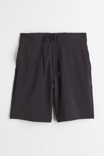 H & M - Knee-length Swim Shorts - Black