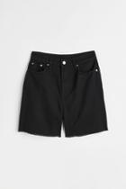 H & M - Twill Shorts - Black
