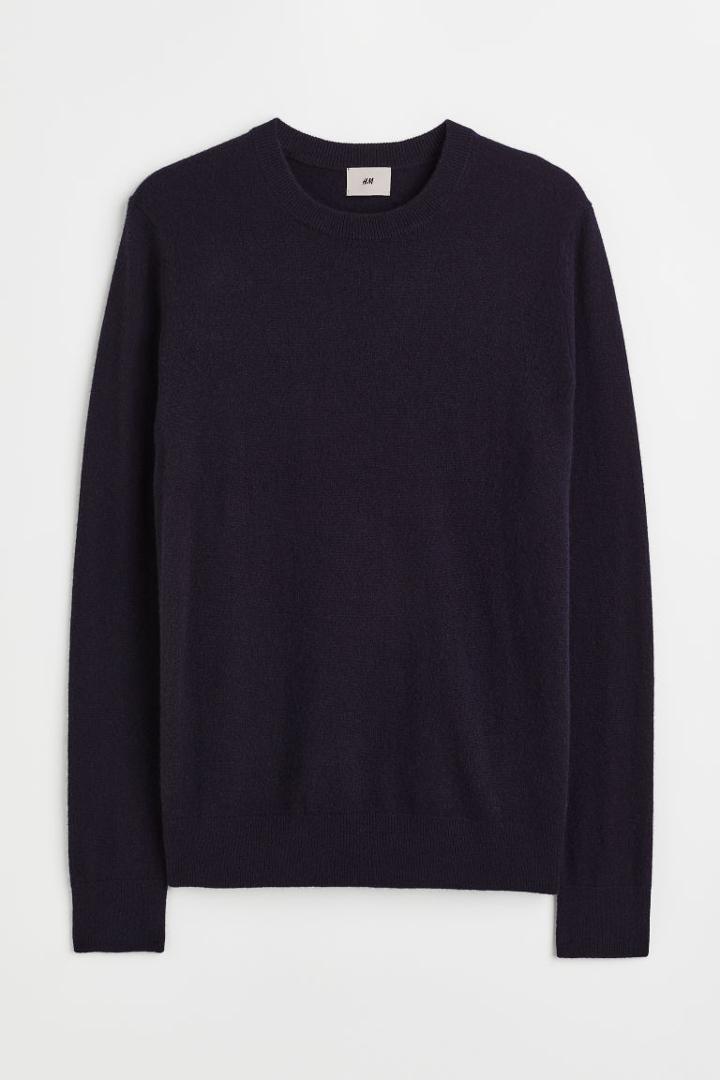 H & M - Cashmere Sweater - Blue
