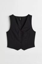 H & M - H & M+ Suit Vest - Black