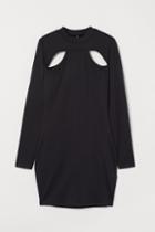 H & M - Jersey Bodycon Dress - Black