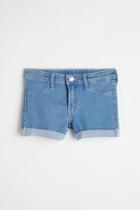 H & M - Superstretch Skinny Fit Denim Shorts - Blue