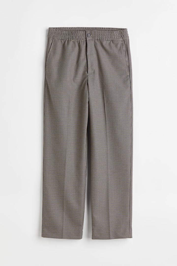 H & M - Relaxed Fit Suit Pants - Blue
