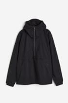 H & M - Water-repellent Anorak - Black