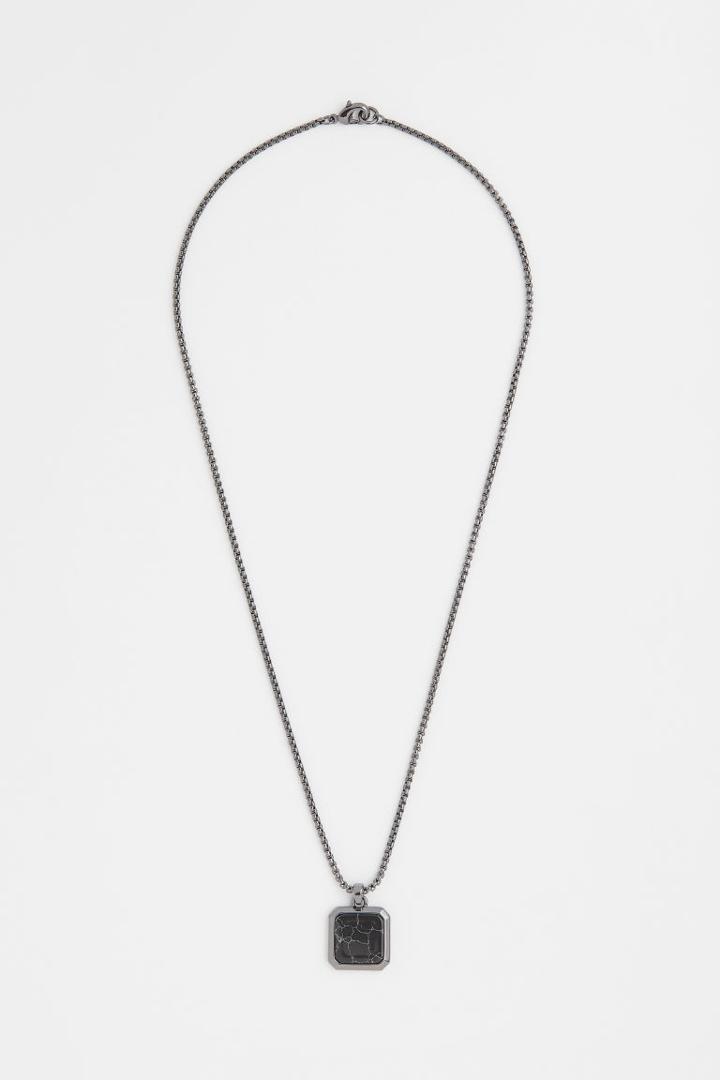 H & M - Pendant Necklace - Black