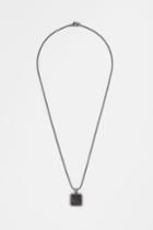 H & M - Pendant Necklace - Black