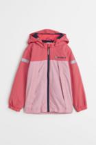H & M - Water-repellent Shell Jacket - Red