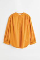 H & M - Cotton Blouse - Yellow