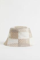 H & M - Reversible Cotton Bucket Hat - Beige